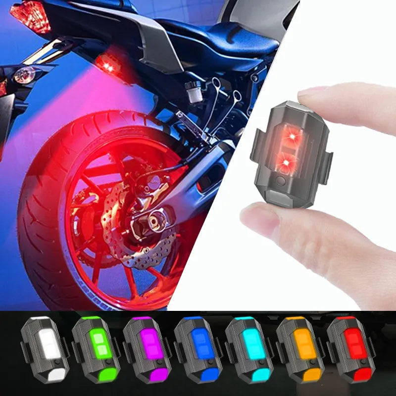 Dobshow™ Strobe light ! Strobe light 7 colors in 1 ,Suitable for cycling/ cars/drones/ outdoor activities